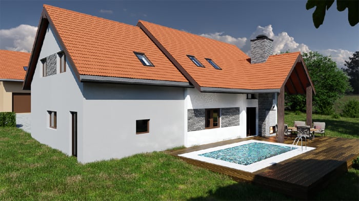 Rodinný dům Telce 1